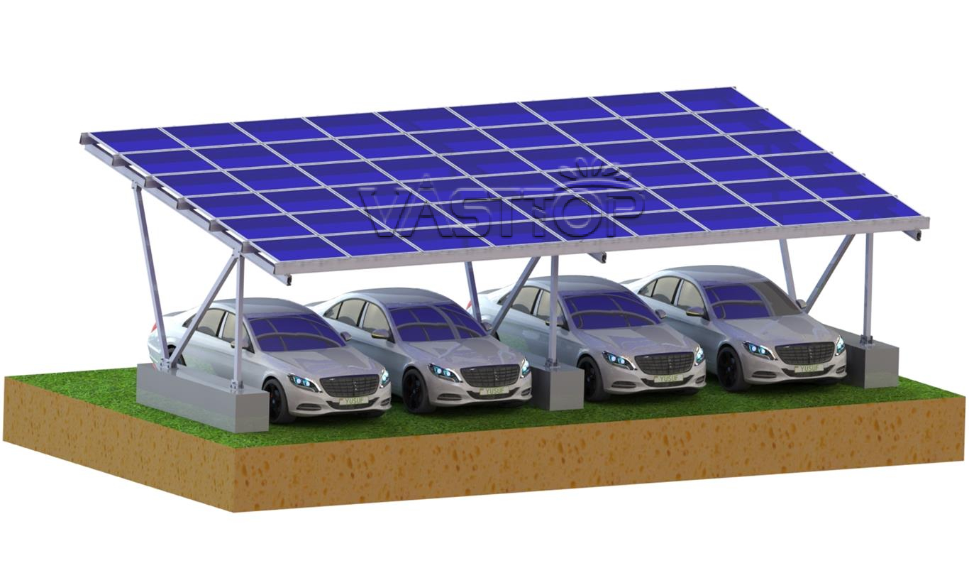 Solar Structure Carport Ground Mounting System